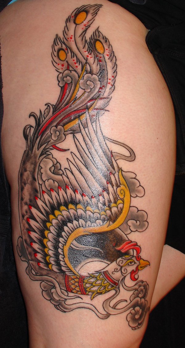 Beautiful Phoenix Tattoo Designs 22