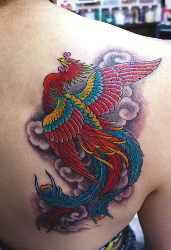 Beautiful Phoenix Tattoo Designs 23