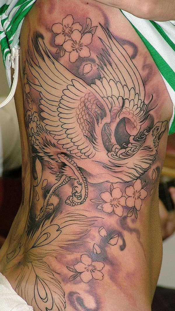 Beautiful Phoenix Tattoo Designs 25