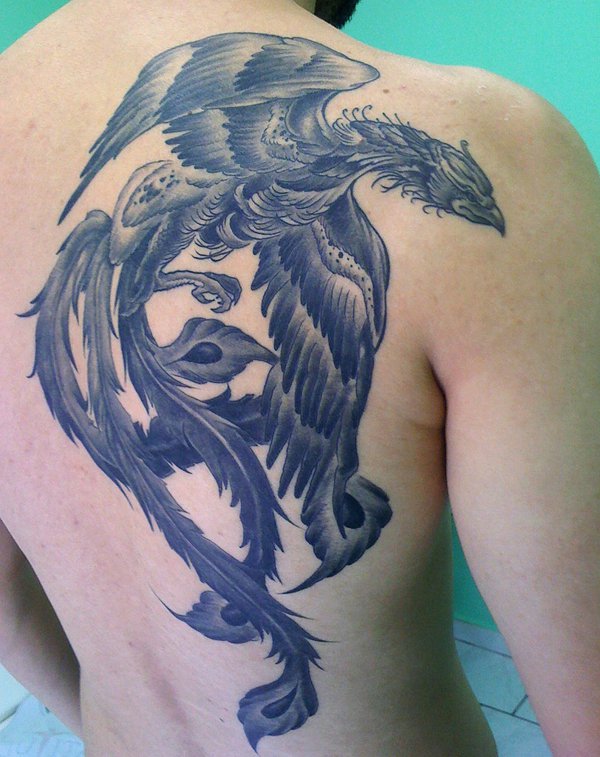 Beautiful Phoenix Tattoo Designs 28