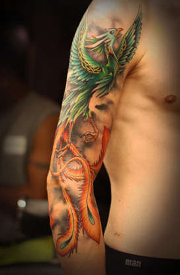 Beautiful Phoenix Tattoo Designs 29