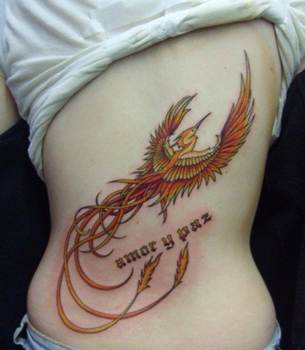 Beautiful Phoenix Tattoo Designs 3