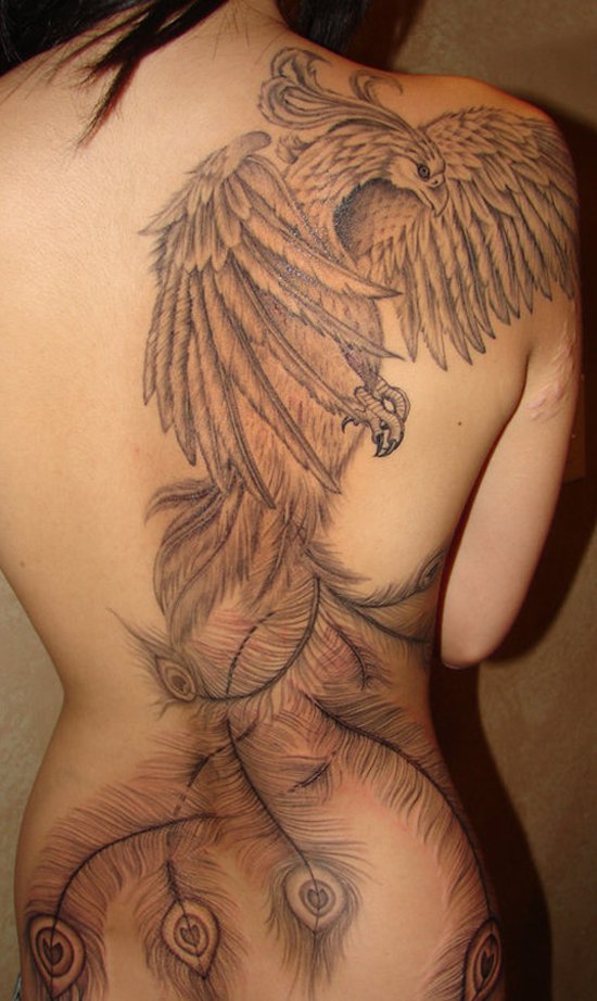 Beautiful Phoenix Tattoo Designs 31