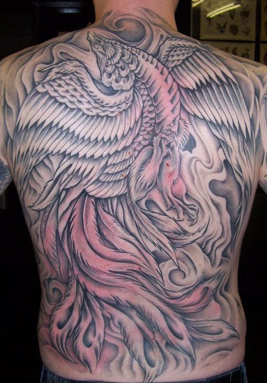 Beautiful Phoenix Tattoo Designs 35