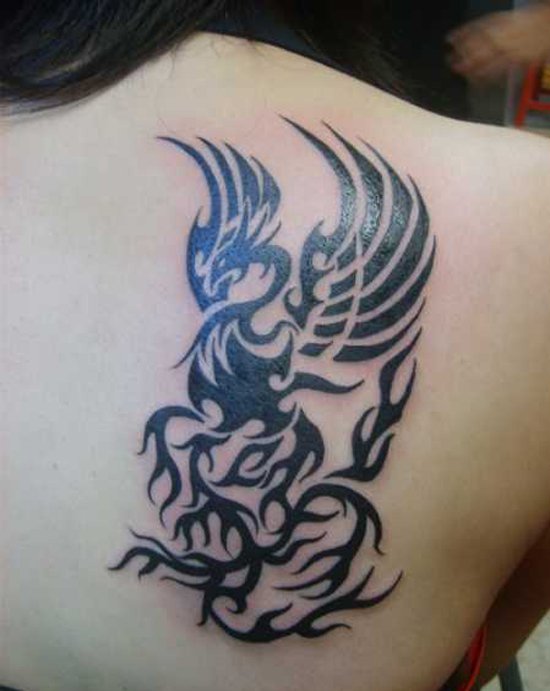 Beautiful Phoenix Tattoo Designs 39