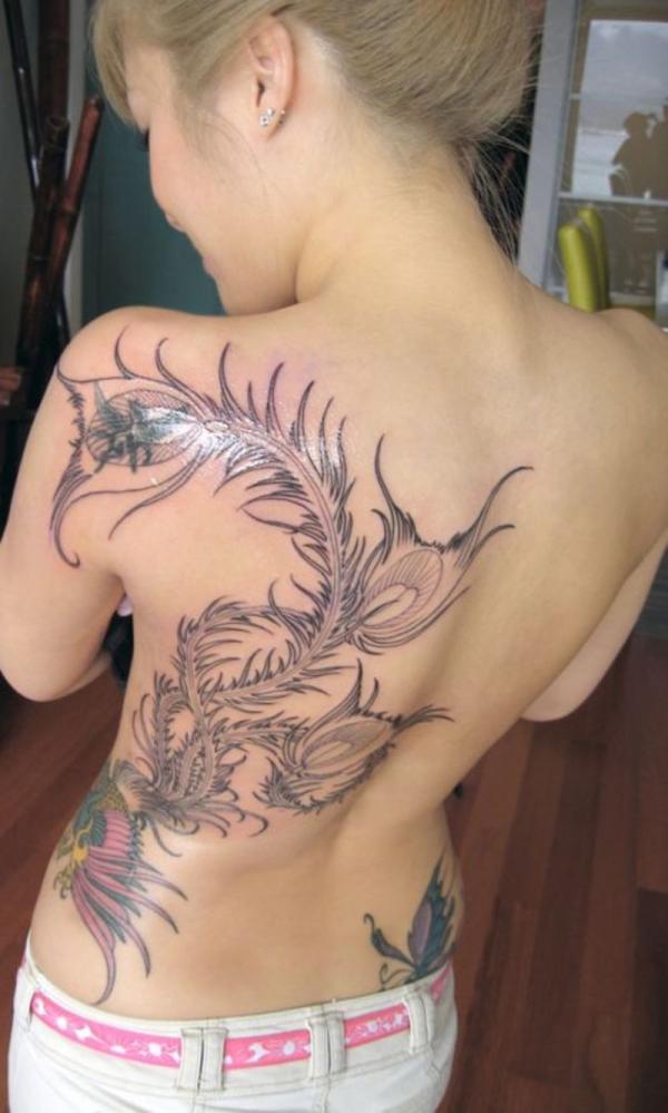 Beautiful Phoenix Tattoo Designs 4