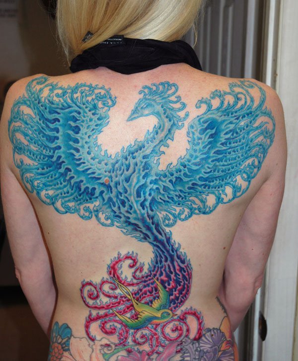 Beautiful Phoenix Tattoo Designs 6