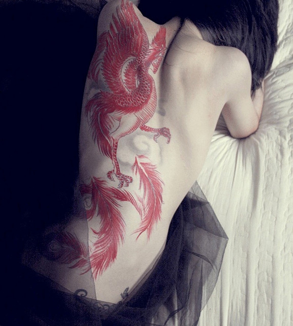 Beautiful Phoenix Tattoo Designs