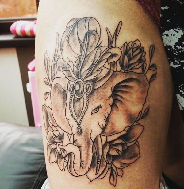Best Elephant Tattoo Designs And Ideas 11