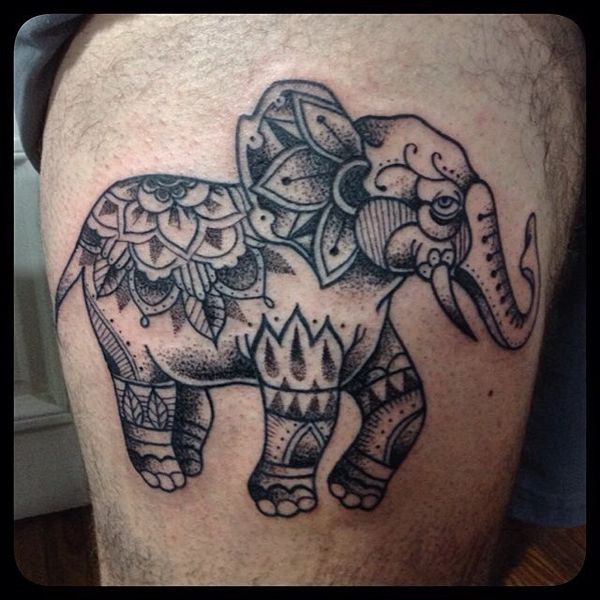 Best Elephant Tattoo Designs And Ideas 15