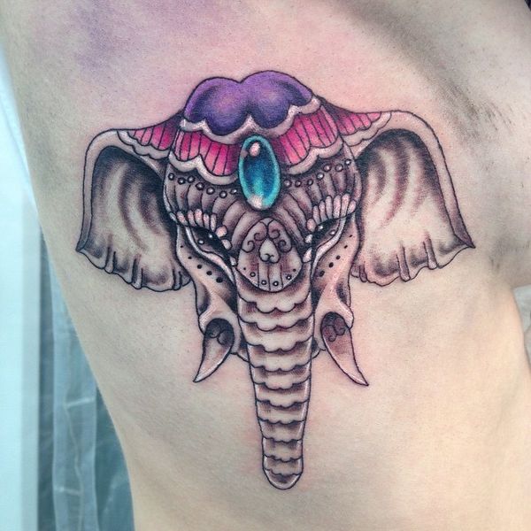 Best Elephant Tattoo Designs And Ideas 17