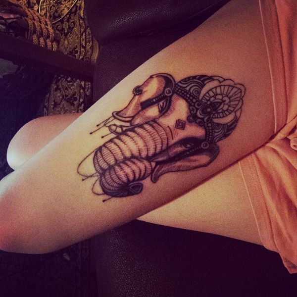 Best Elephant Tattoo Designs And Ideas 19