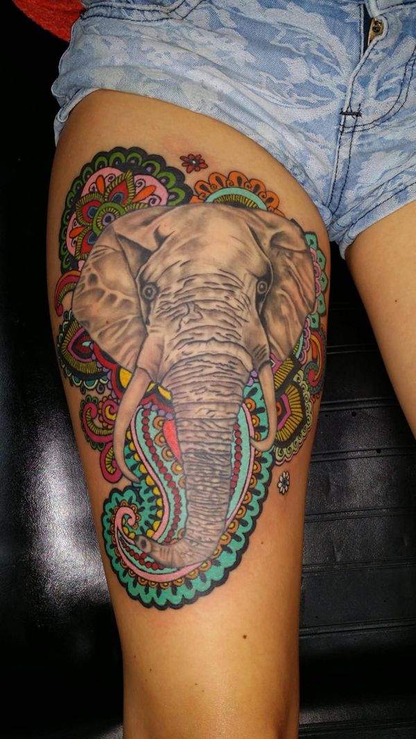 Best Elephant Tattoo Designs And Ideas 22
