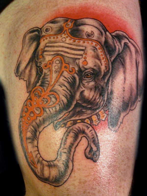 Best Elephant Tattoo Designs And Ideas 26