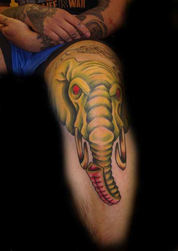 Best Elephant Tattoo Designs And Ideas 32