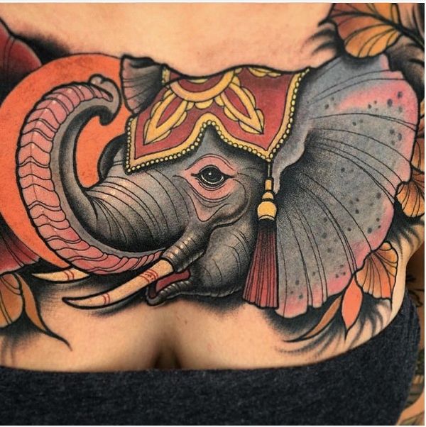 Best Elephant Tattoo Designs And Ideas 33
