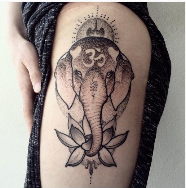 Best Elephant Tattoo Designs And Ideas 4