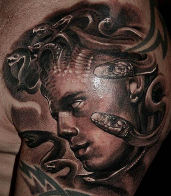 Extraordinary Medusa Tattoo Designs 10