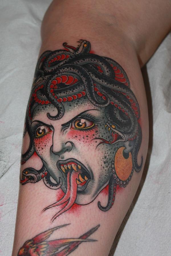 Extraordinary Medusa Tattoo Designs 7