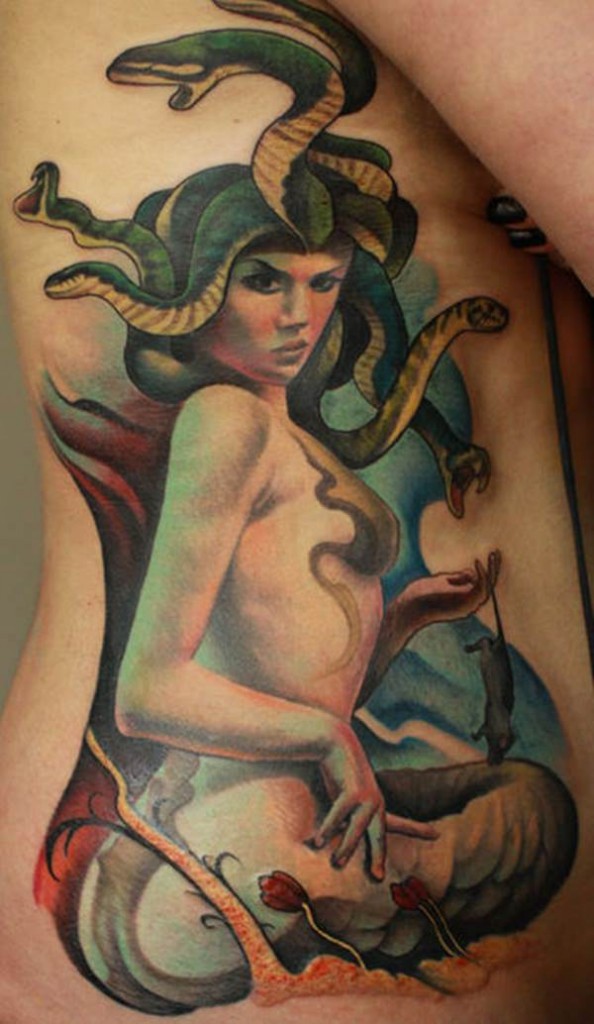 Extraordinary Medusa Tattoo Designs 9