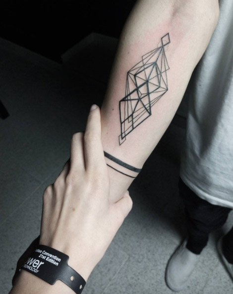 Geometric Tattoos Designs for Men and Women