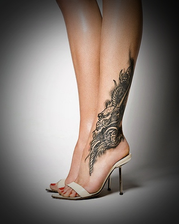 Leg Tattoos Designs and Ideas for Women
