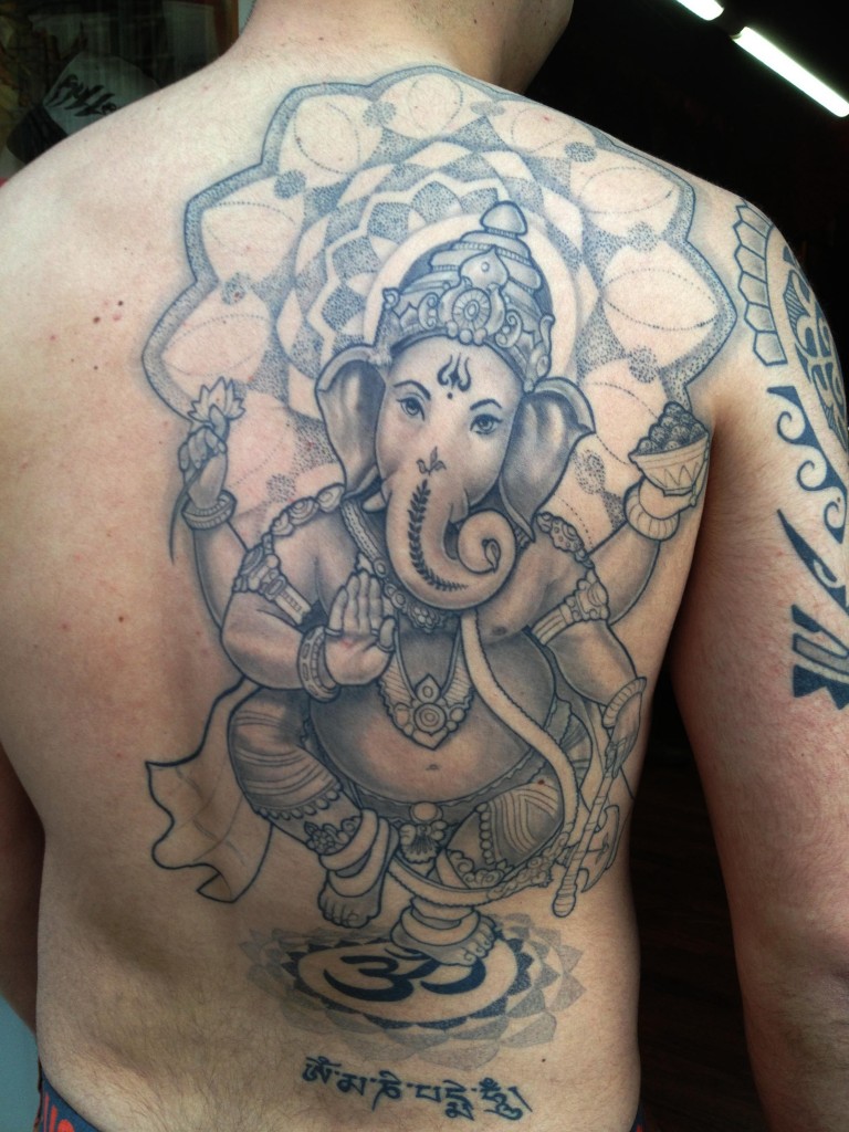Lord Ganesha Tattoos Designs and Ideas