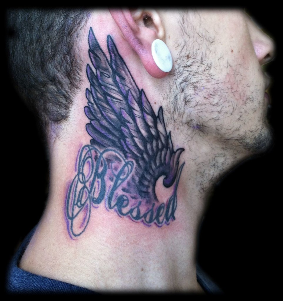 Neck Tattoos Designs and Ideas for Men