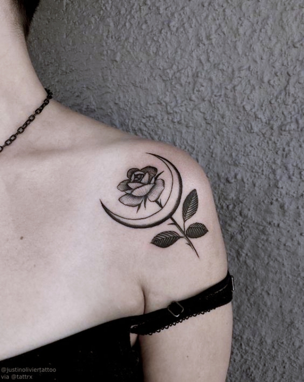Gorgeous Rose Tattoo Designs For Women