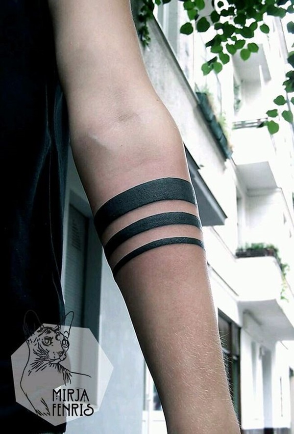 Masculine Armband Tattoos Designs for Men