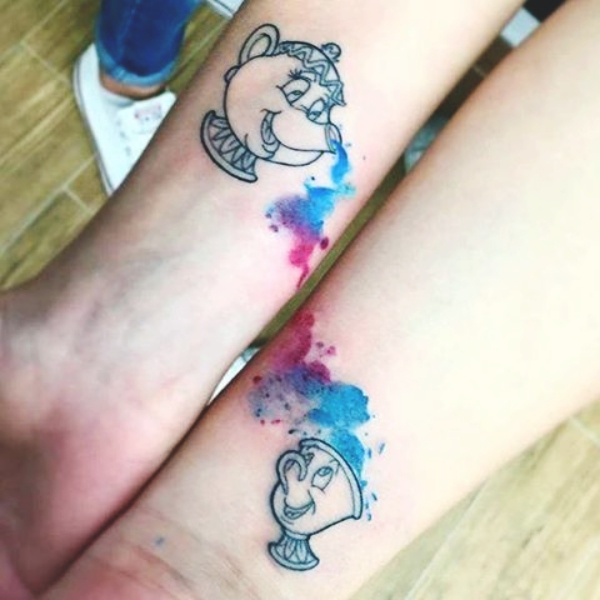 Soulful Mother Daughter Tattoos Design and Ideas
