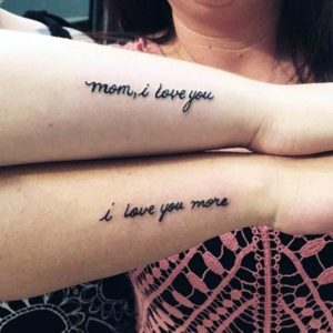 Soulful Mother Daughter Tattoos Design and Ideas - Tattoosera