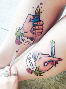 Unique Best Friend Tattoos