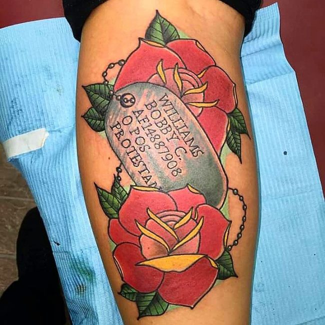 Adorable Dog Tag Tattoo Design Ideas  Dog tags tattoo Tattoos for women  Tattoo designs