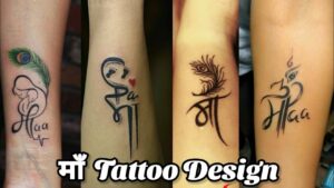Maa Tattoo Design