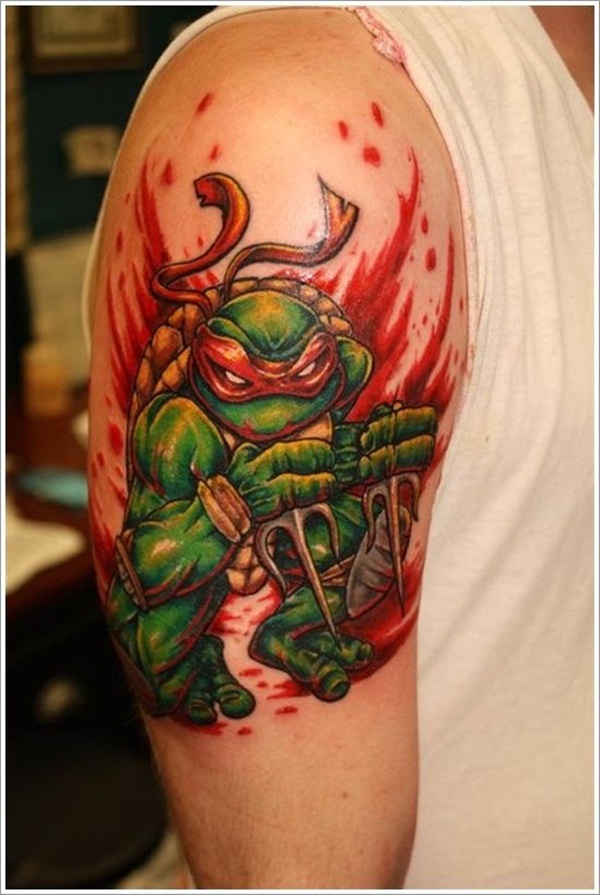 Ninja Turtle Tattoos Designs and Ideas
