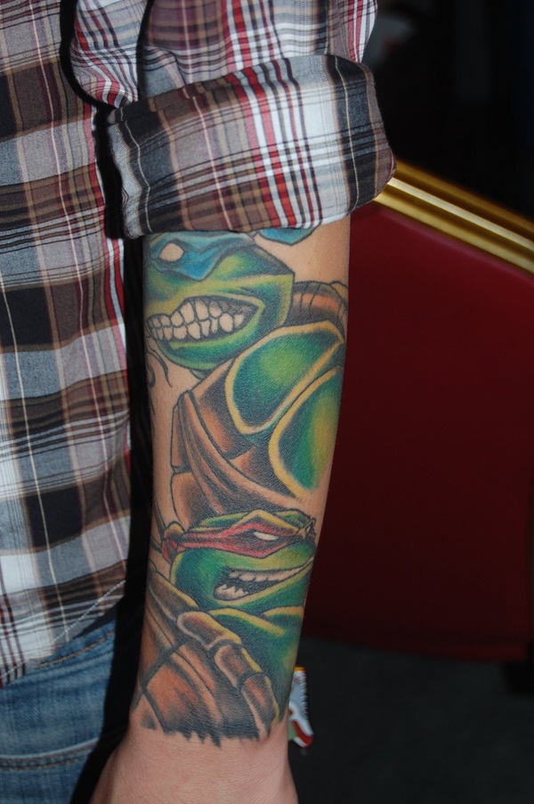  Ninja Turtle Tattoos Designs and Ideas