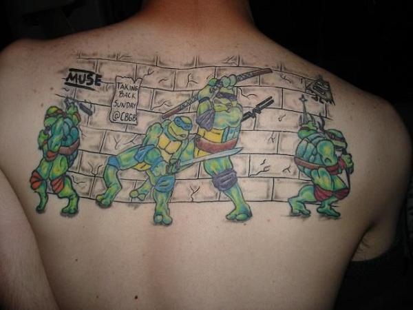 Ninja Turtle Tattoos Designs and Ideas 32  Tattoos Era