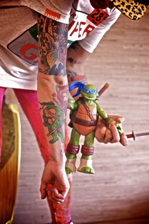  Ninja Turtle Tattoos Designs and Ideas