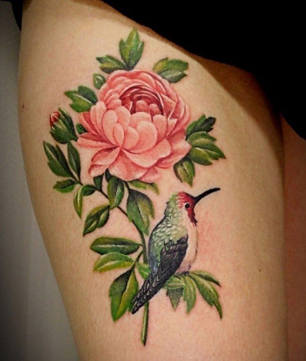 most beautiful peony tattoos designs and ideas