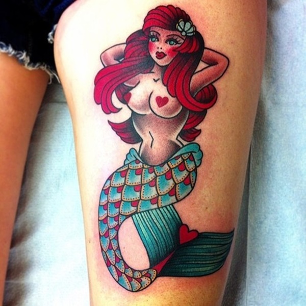 Mermaid Tattoo Designs And Ideas For Girls