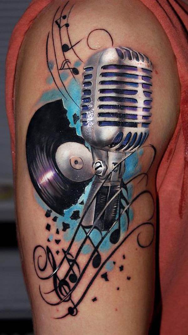 Music Lover Tattoo