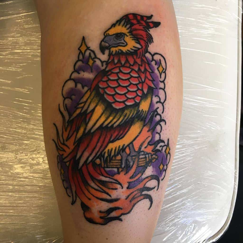 Neo Traditional Harry Potter Tattoo Designs