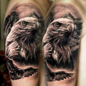 Eagle Shoulder Tattoo