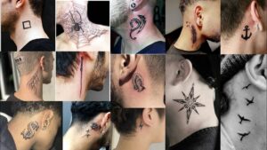 Back Neck Tattoo for Men