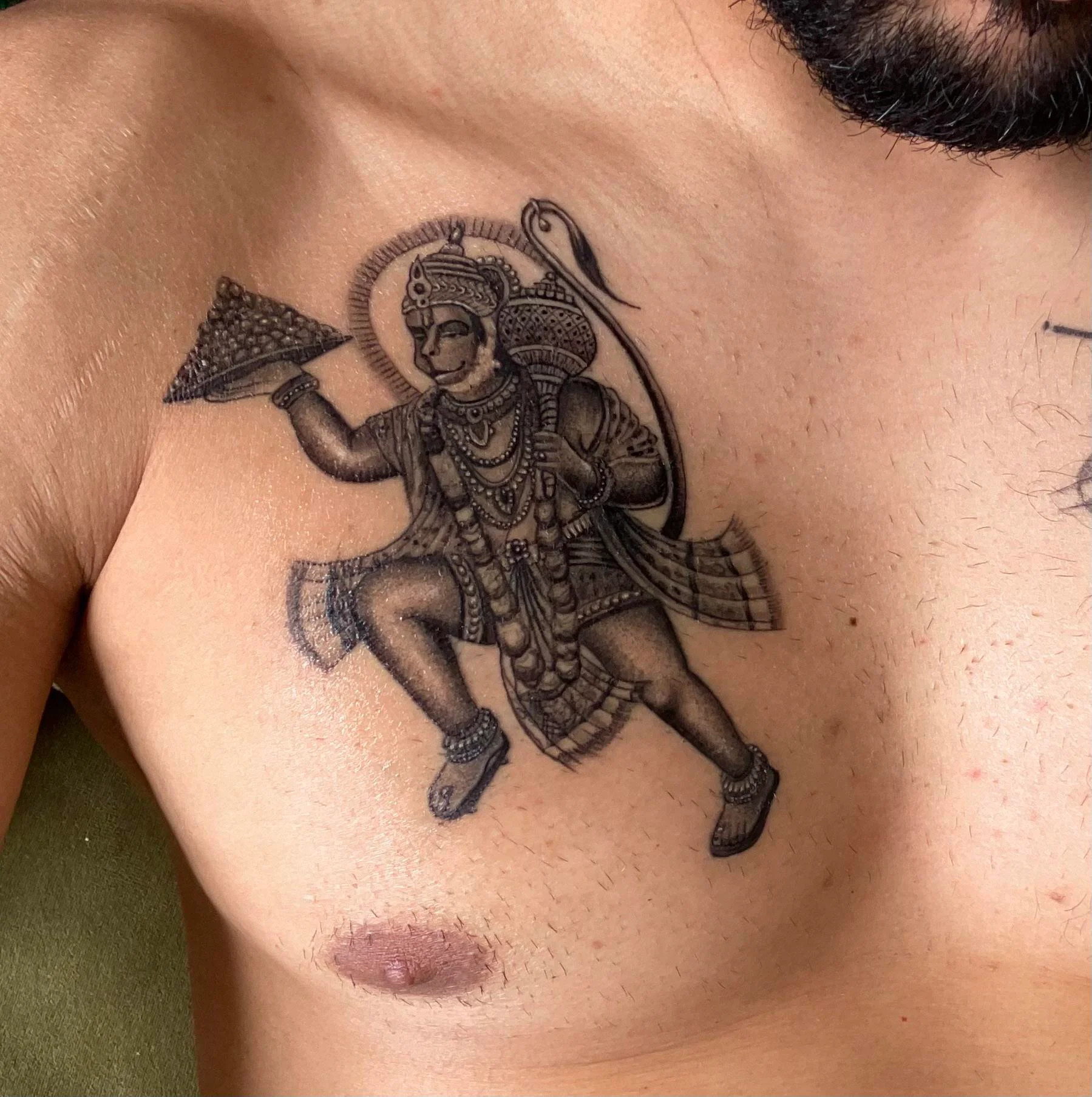 Lord Hanuman Tattoo