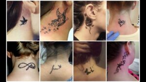 Neck Tattoos for Girls