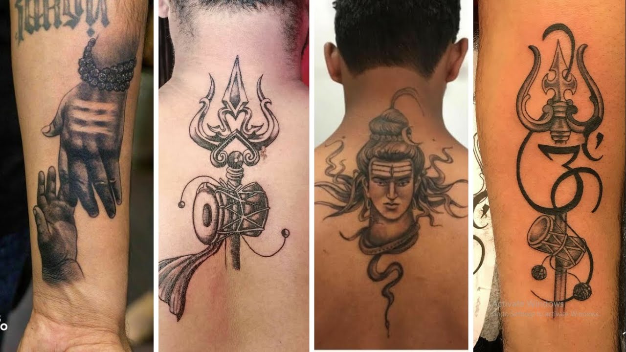 Shiva Tattoo For boys