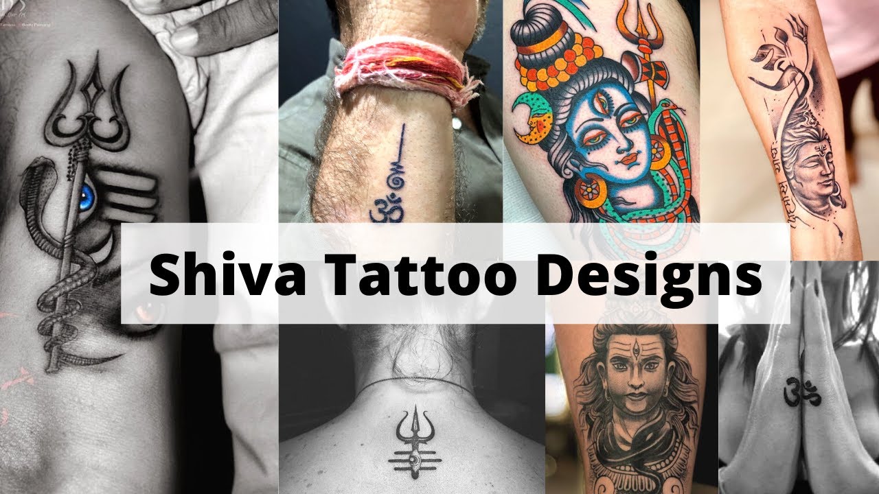 Shiva Tattoo Design & Ideas for Men and Women