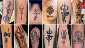 Trishul Tattoo Designs